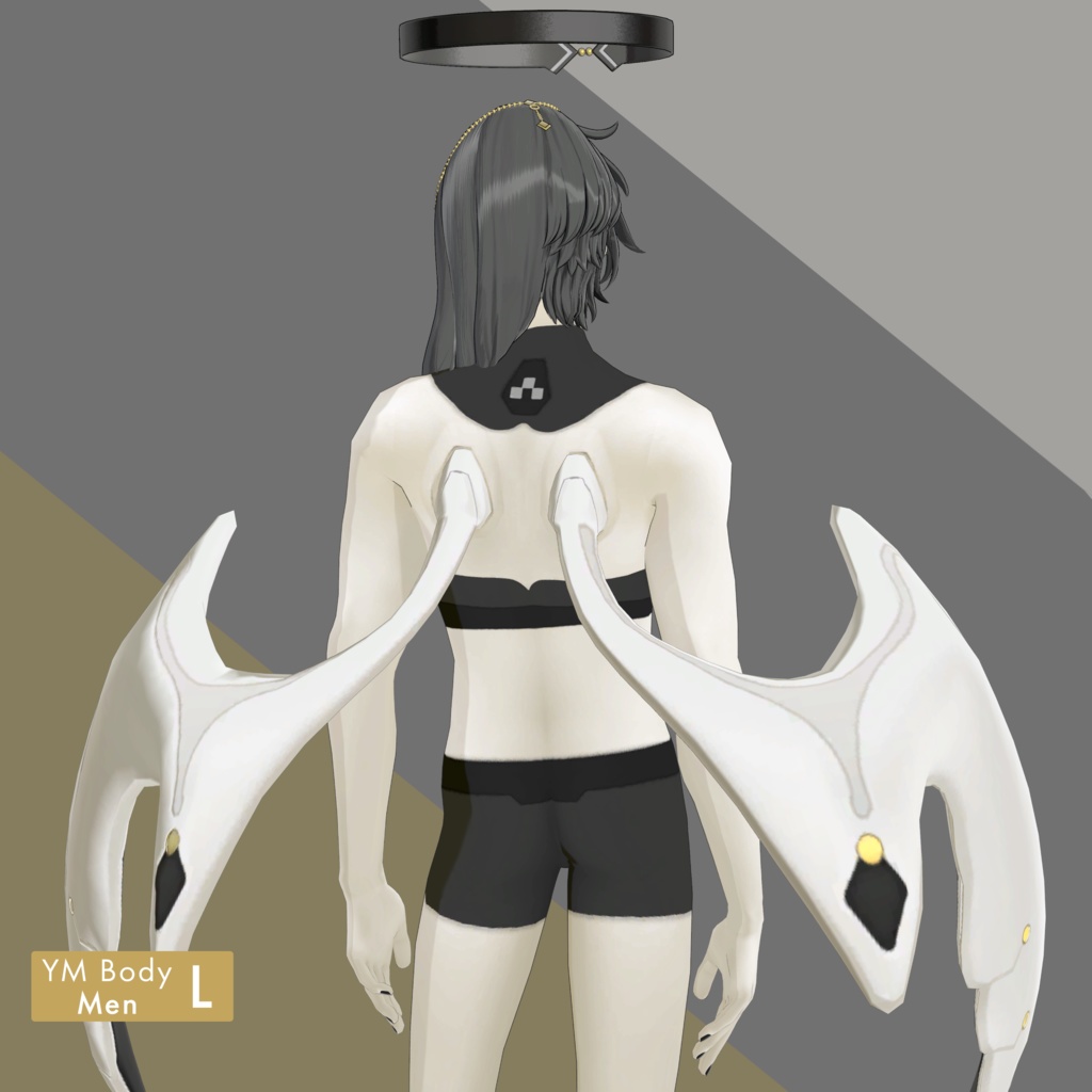 【VRC / VRM 対応3Dモデル】Haysblanks ver1.03