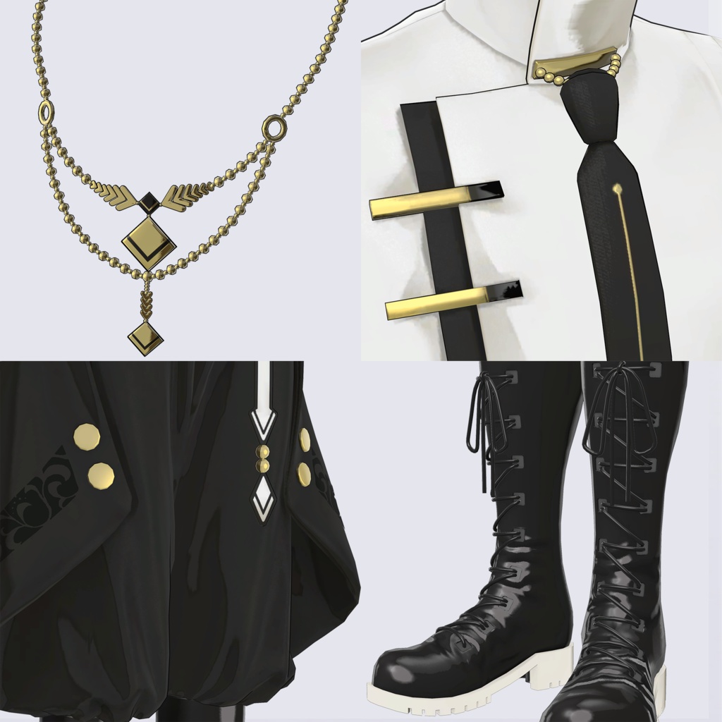 【VRC / VRM 対応3Dモデル】Haysblanks ver1.03