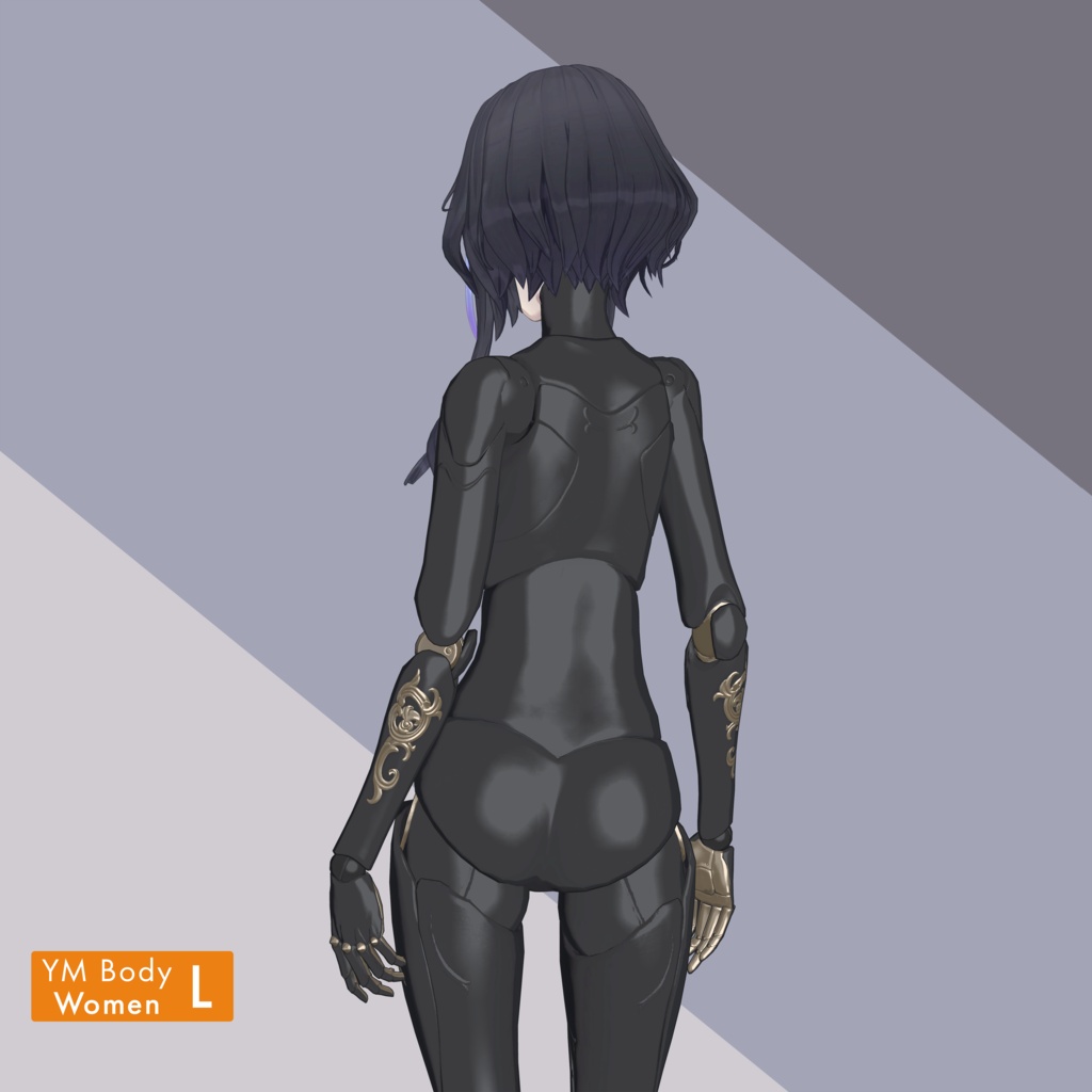 【VRC / VRM 対応3Dモデル】NH-02- ver1.02
