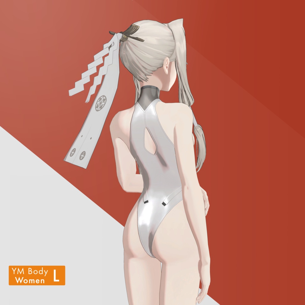 【VRC 対応3Dモデル】KAGURA ver1.01