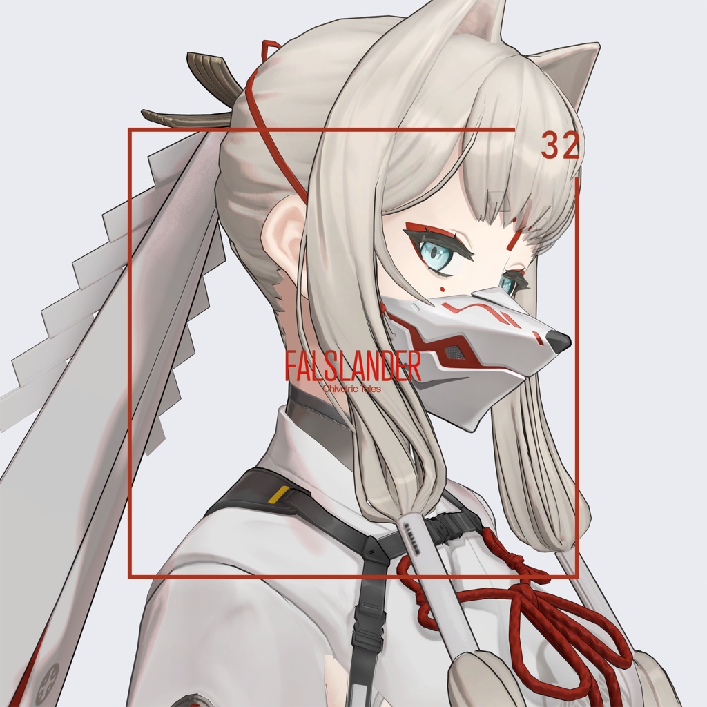 【VRC 対応3Dモデル】KAGURA ver1.01