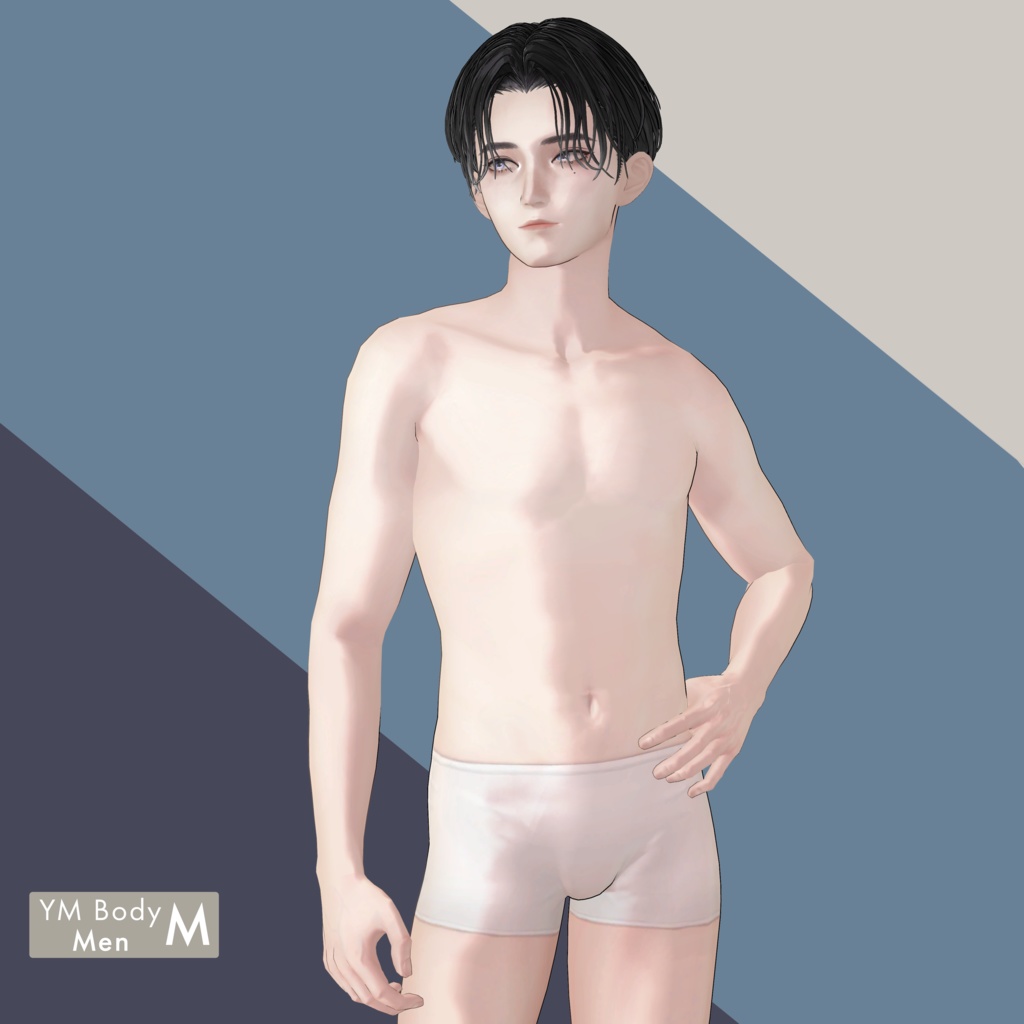 【VRC 対応3Dモデル】夜嗣 ver1.00