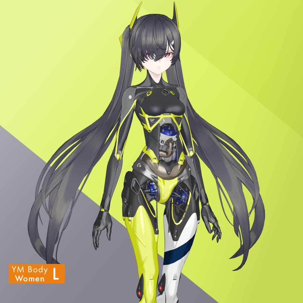 【VRC 対応3Dモデル】CZR100_TARMAC ASSAULT ver1.00