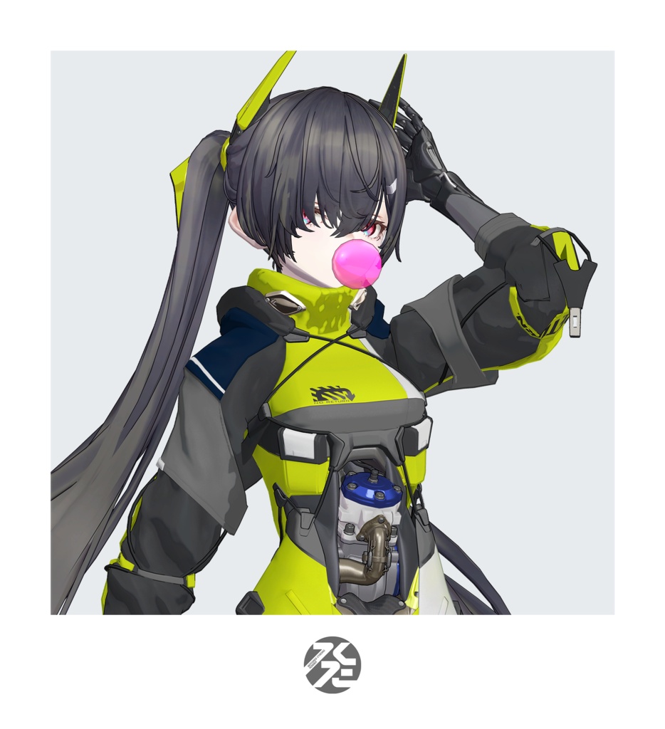 【VRC 対応3Dモデル】CZR100_TARMAC ASSAULT ver1.00