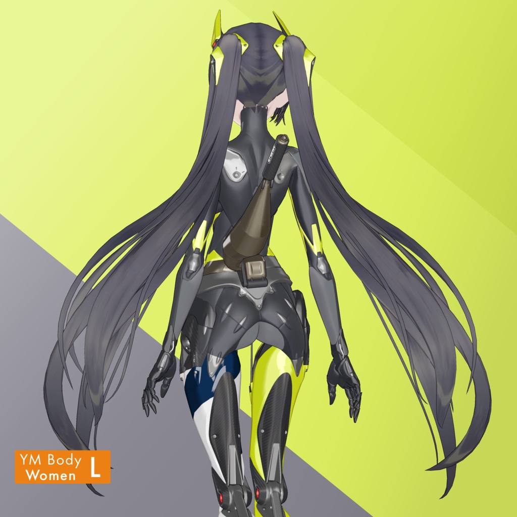【VRC 対応3Dモデル】CZR100_TARMAC ASSAULT ver1.00