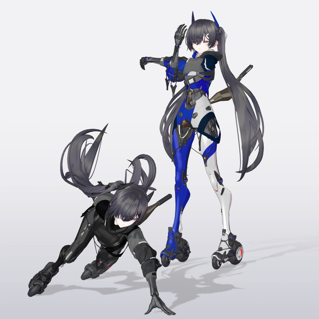 【VRC 対応3Dモデル】CZR100_TARMAC ASSAULT ver1.00