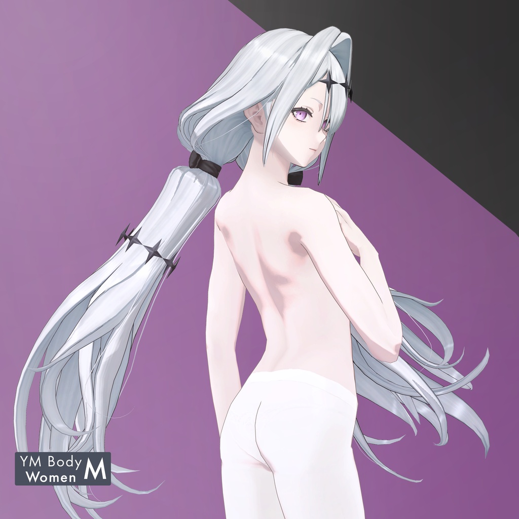 【VRC 対応3Dモデル】㤅花 ver1.00