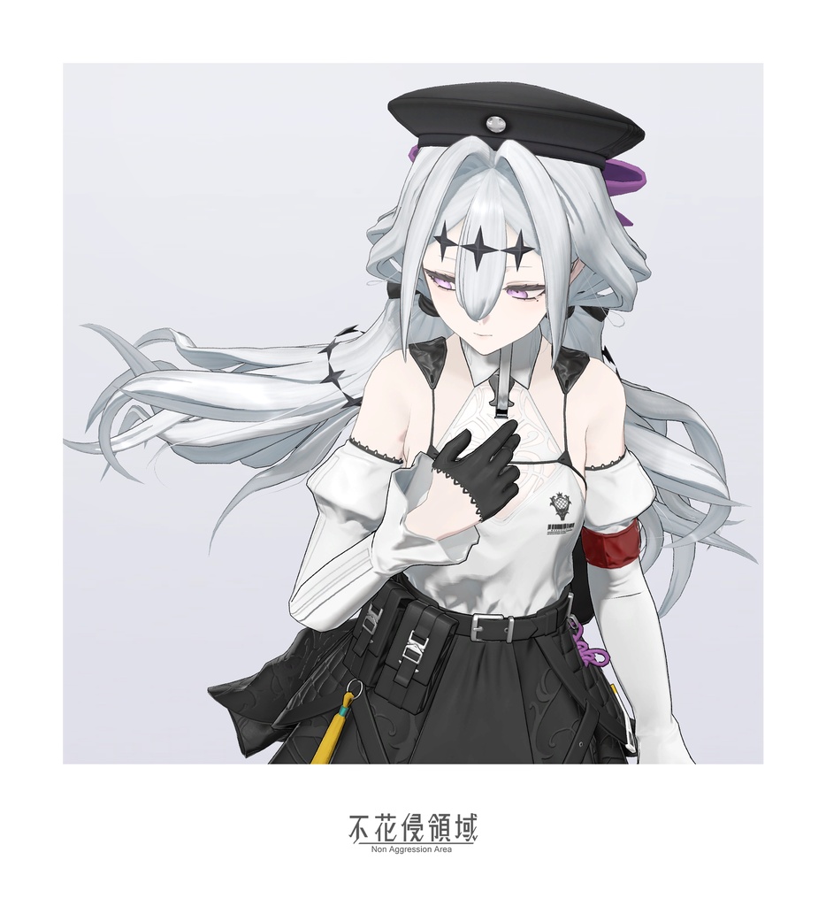 【VRC 対応3Dモデル】㤅花 ver1.00