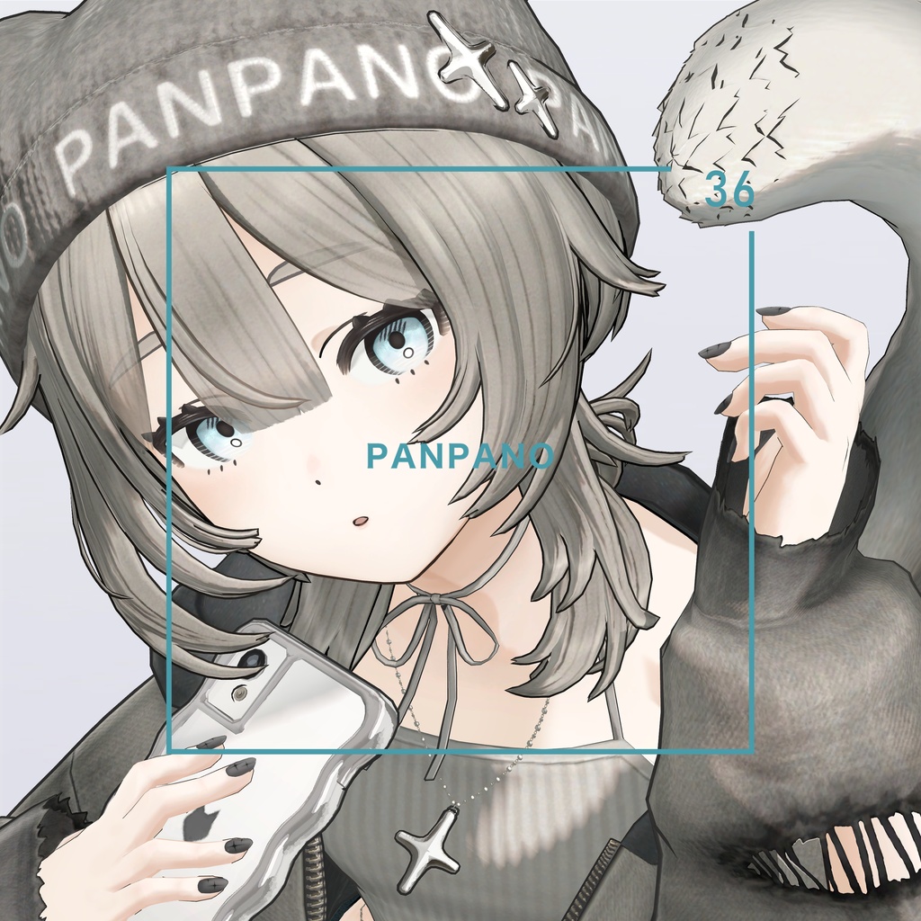 【VRC 対応3Dモデル】うる ver1.01