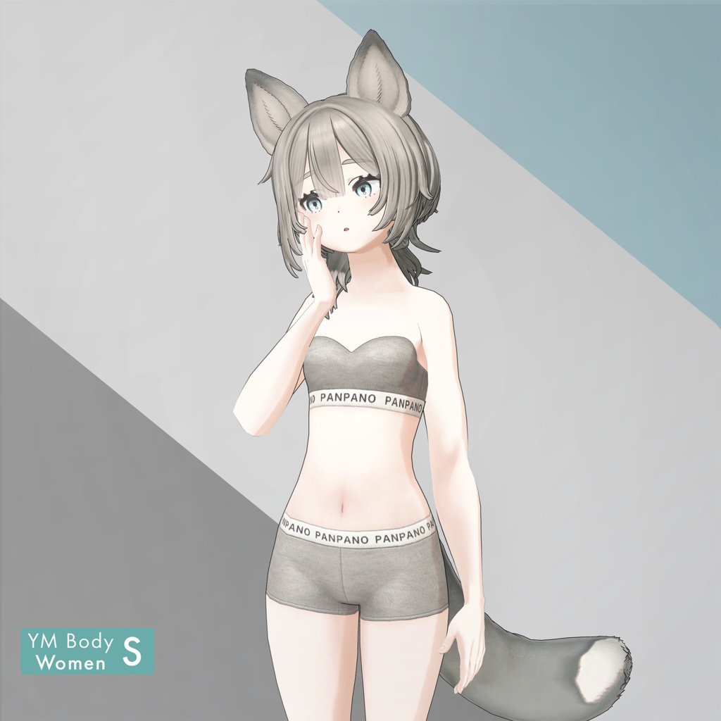 【VRC 対応3Dモデル】うる ver1.01