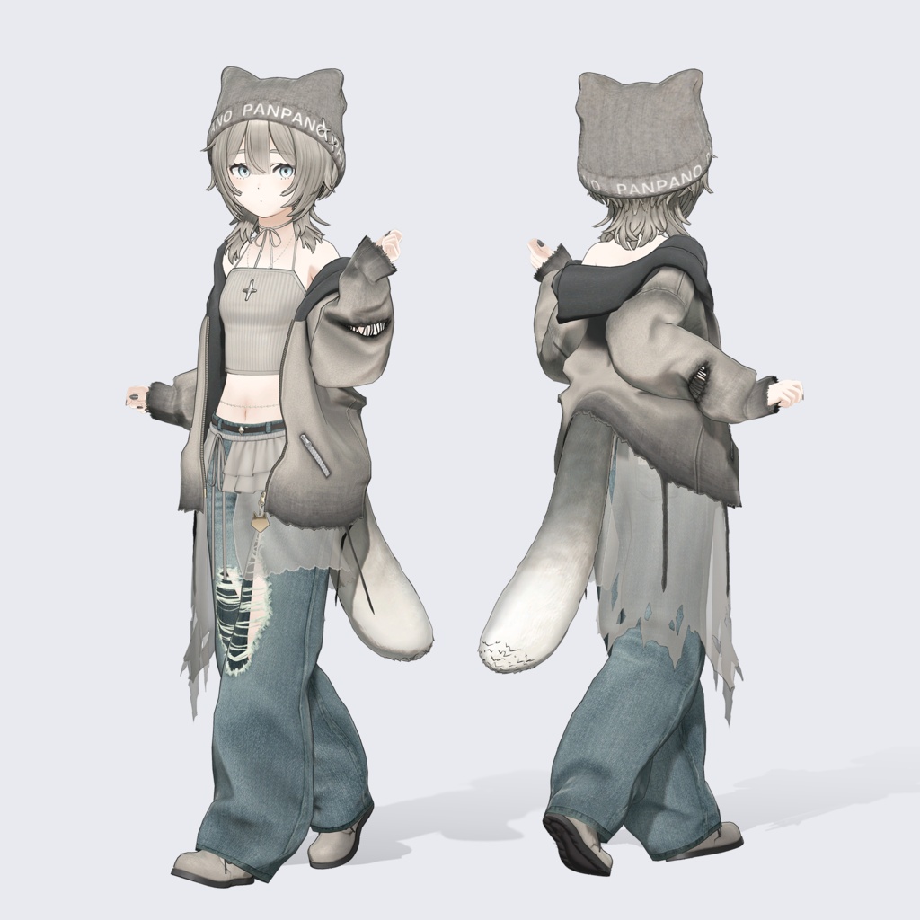 【VRC 対応3Dモデル】うる ver1.01