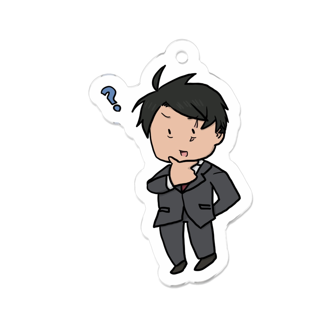 ゲ謎水木アクキー(裏側コーディング加工)