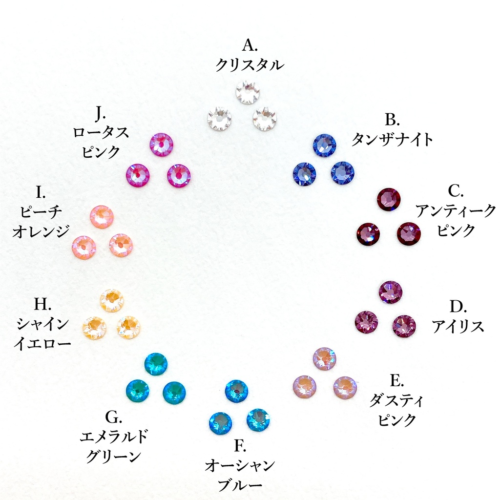 フラワーレースのピアス