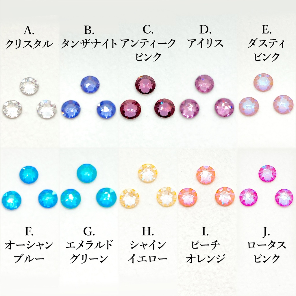 フラワーレースのイヤリング