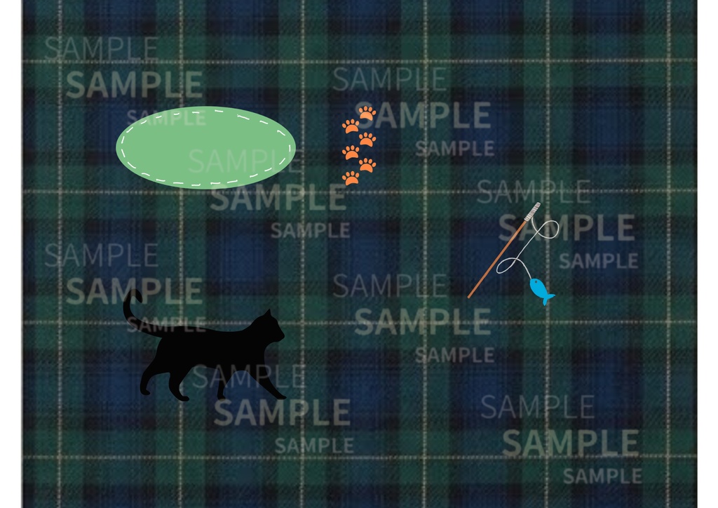 A4 ブックカバー 猫 9種