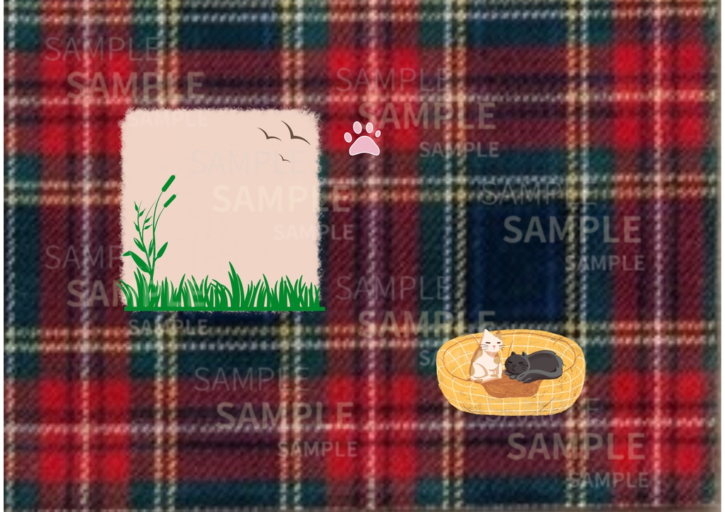 A4 ブックカバー 猫 9種