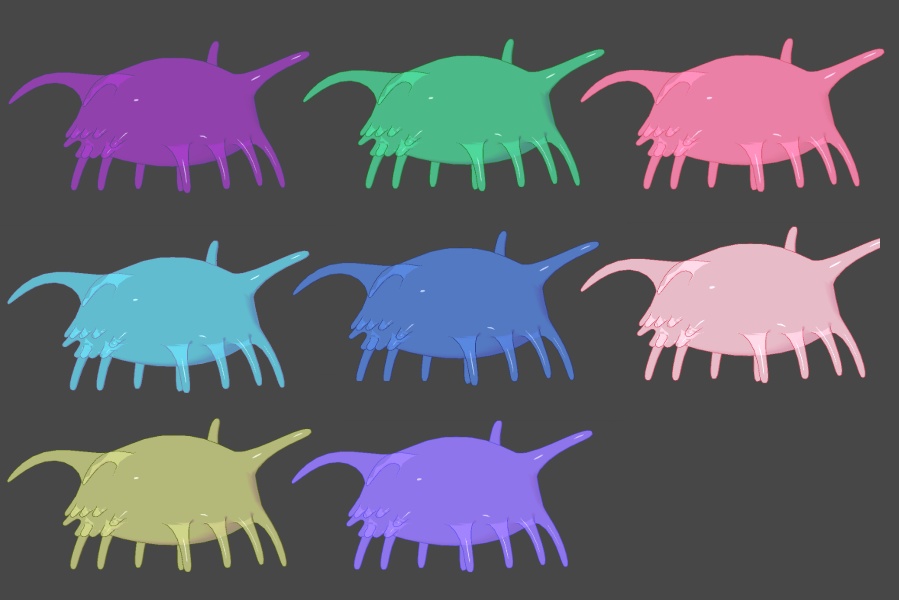 【VRC想定】ぷるぷるセンジュナマコ