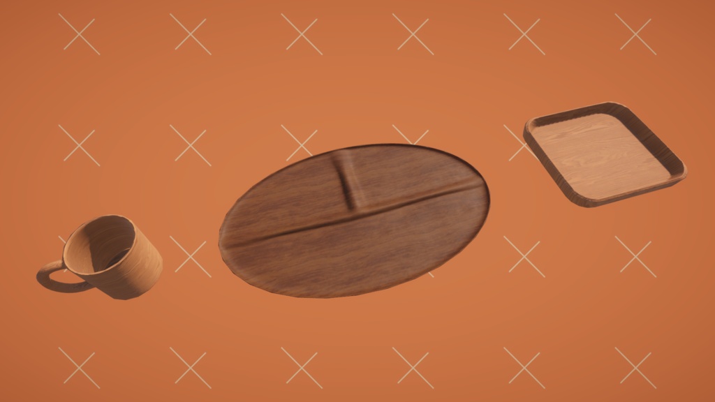 【無料版あり】【Unity向け3Dモデル】朝ごはん_ステーキ