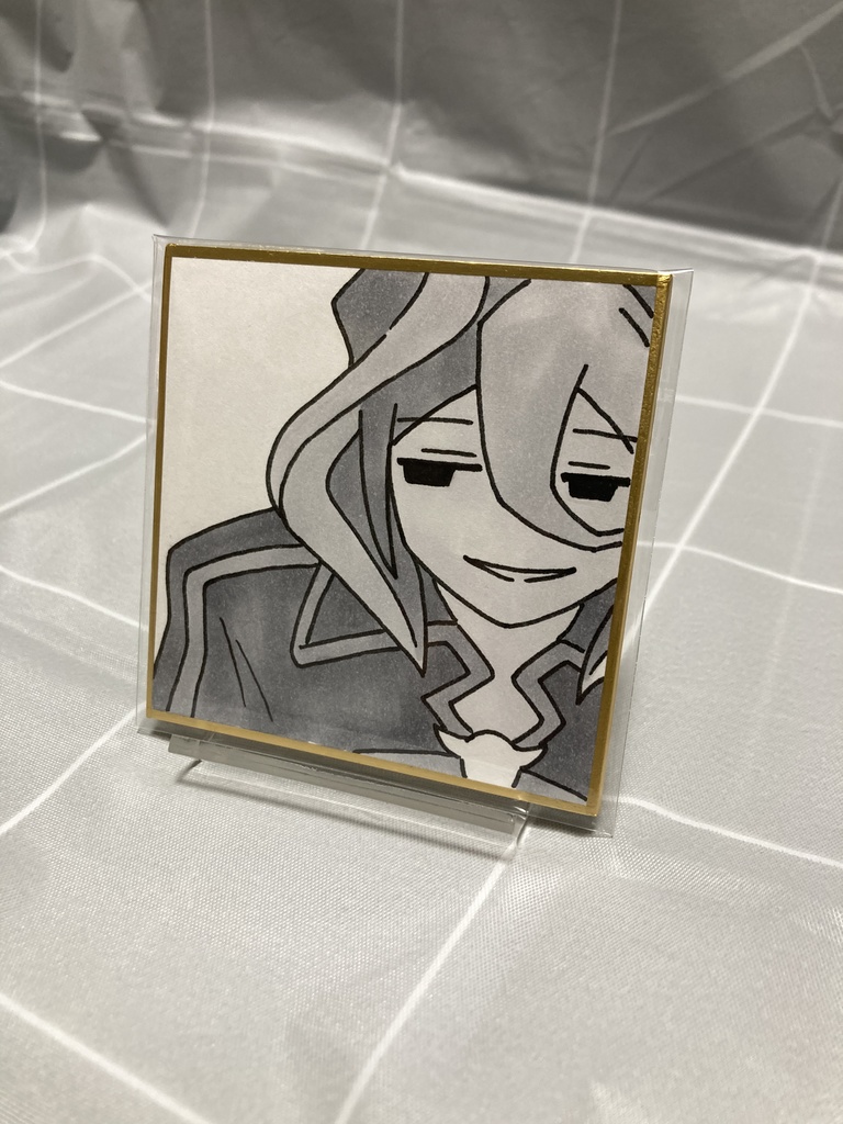 オーゼンさんミニ色紙×2