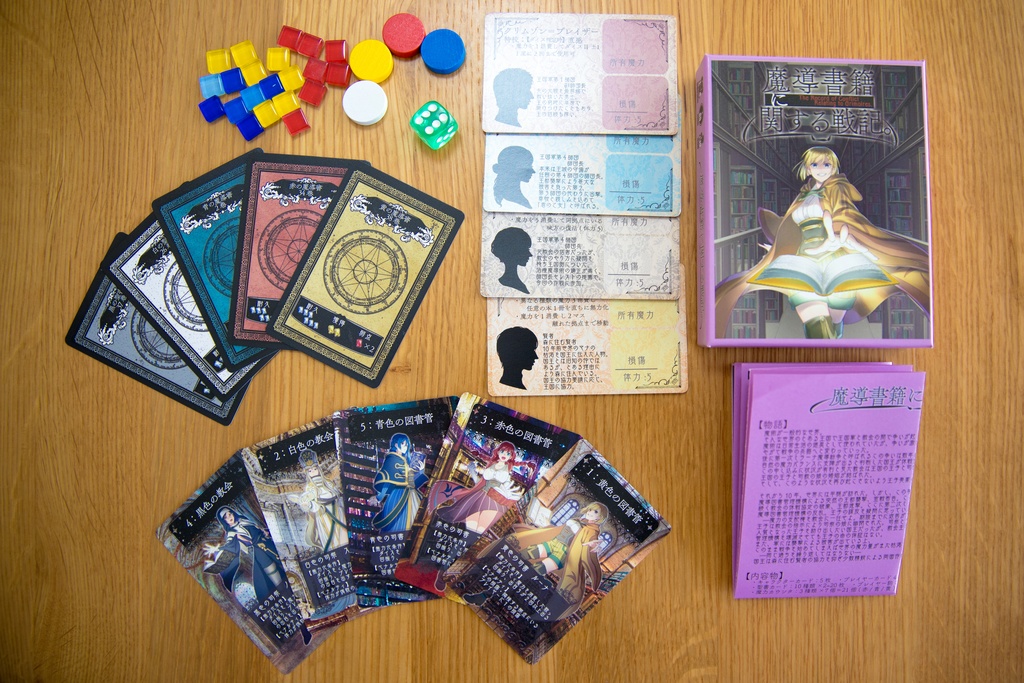 魔導書籍に関する戦記。