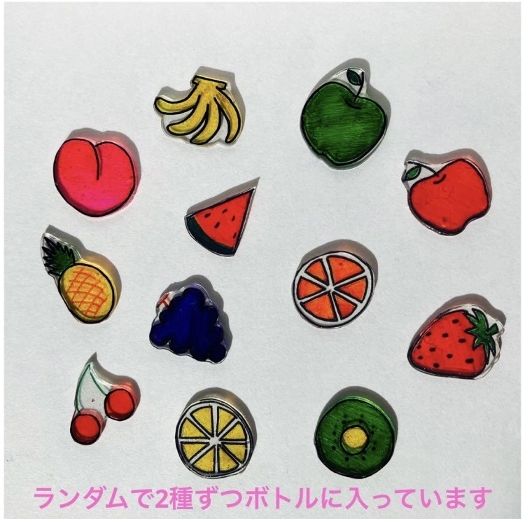 くだもの屋さんの ハーバリウム ✨ センサリーボトル ✨ 知育玩具 ✨