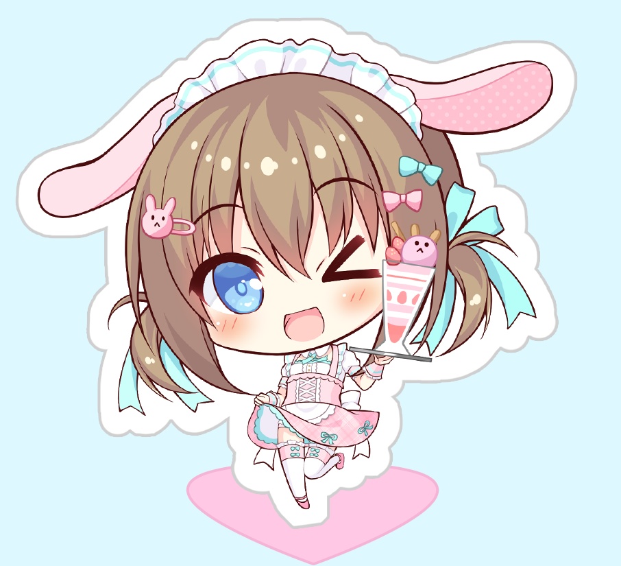 メイドるる アクリルフィギュア