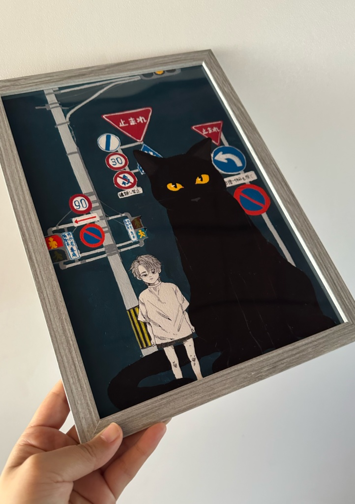 原画一点限りA4サイズイラスト