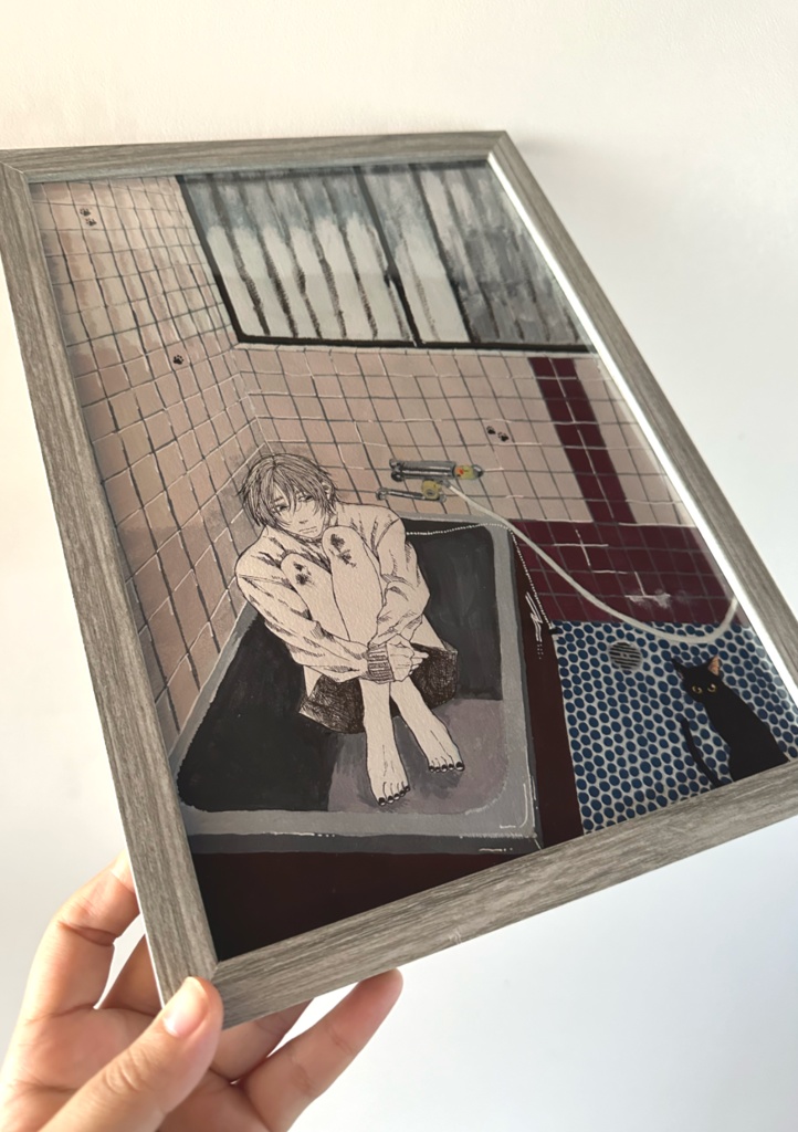 原画一点限りオリジナルイラスト