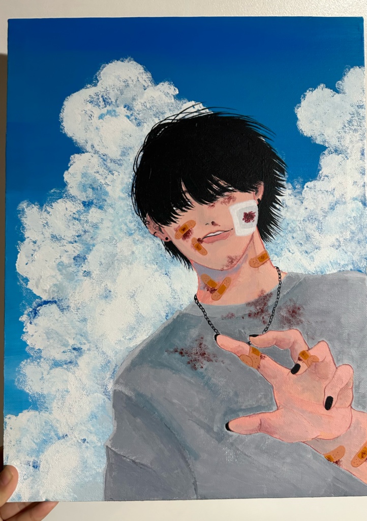 原画一点限りオリジナルイラスト