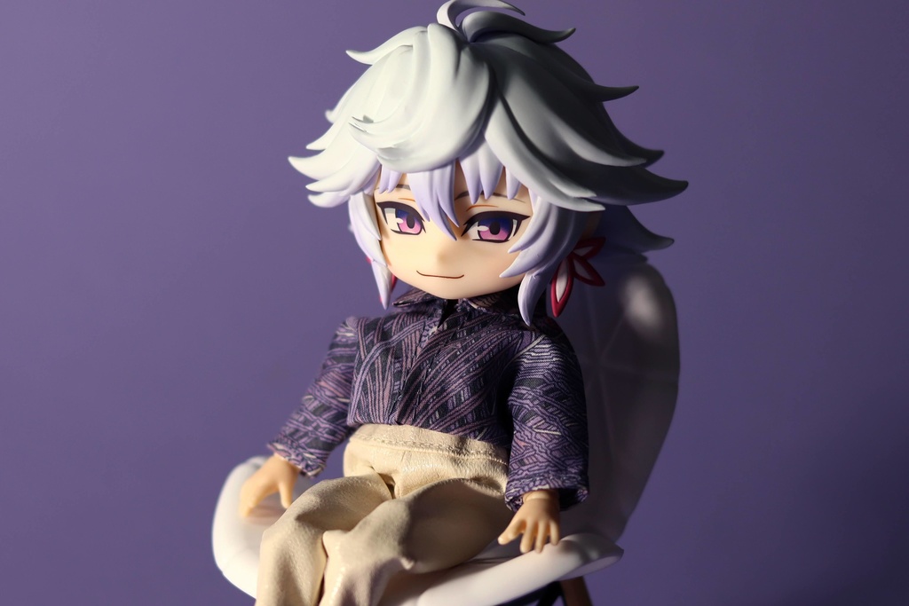 ピーコック柄シャツ