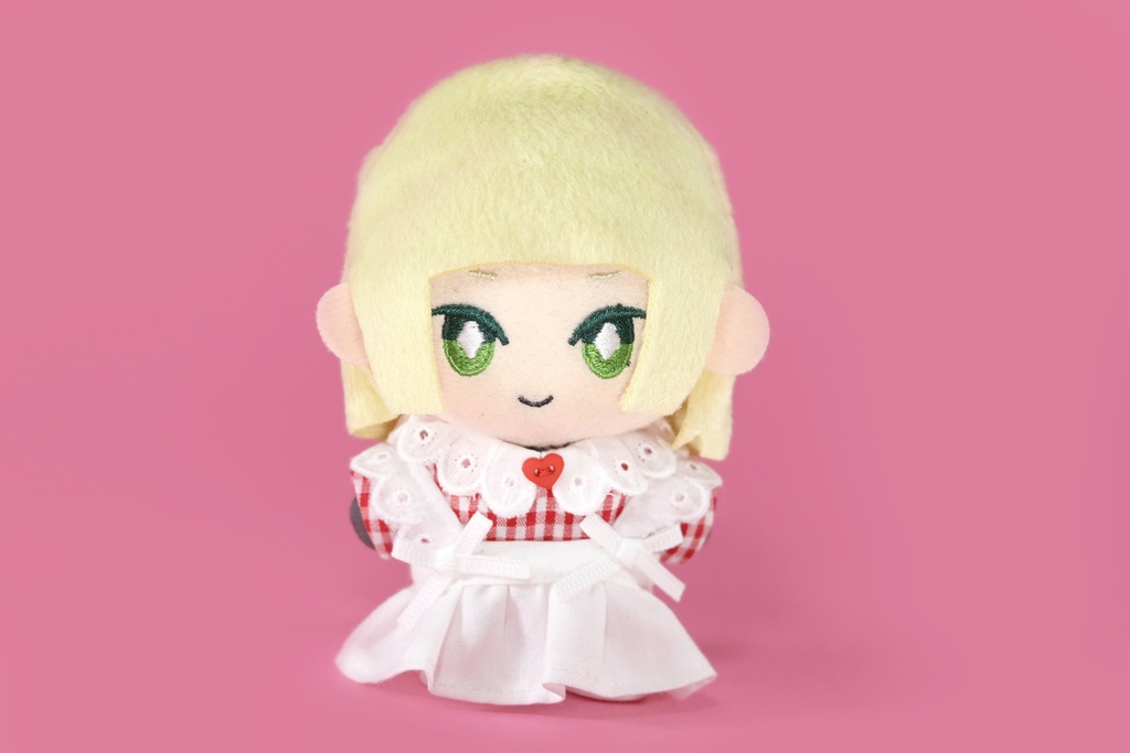 【10cmマスコットぬい】フリル袖スカート(全2色)