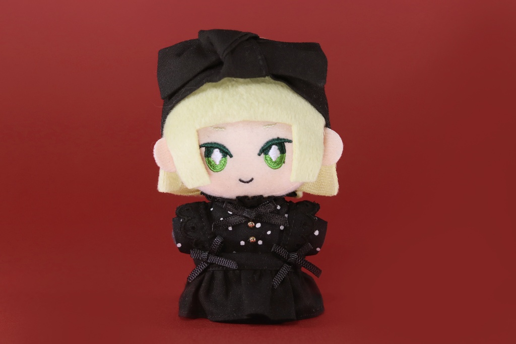 【10cmマスコットぬい】フリル袖スカート(全2色)