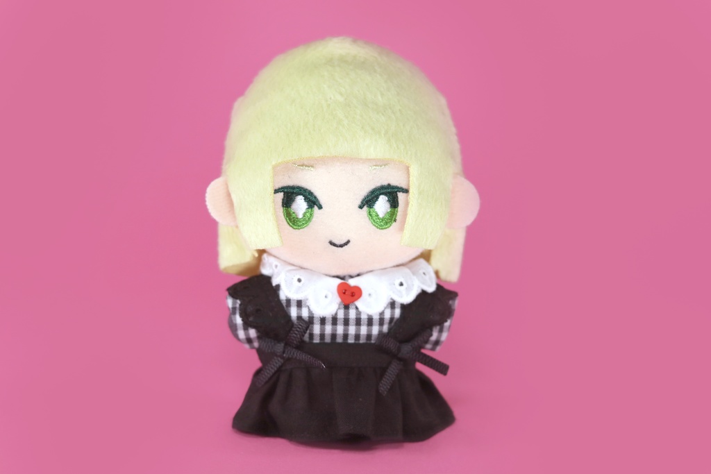 【10cmマスコットぬい】フリル袖スカート(全2色)