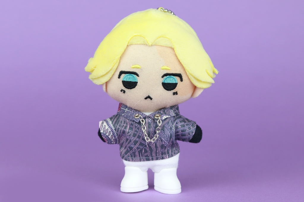 【10cmマスコットぬい】ピーコックチェーンシャツ