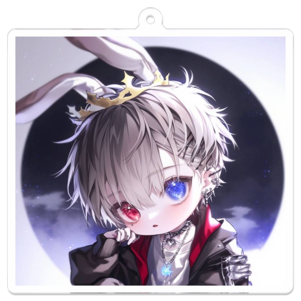 オッドアイミニ王子アクリルキーホルダー