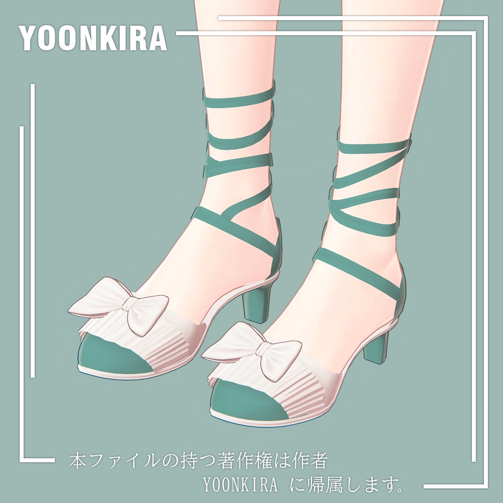 【VRC想定】PAULU_Dress_FOR_6_Avatar