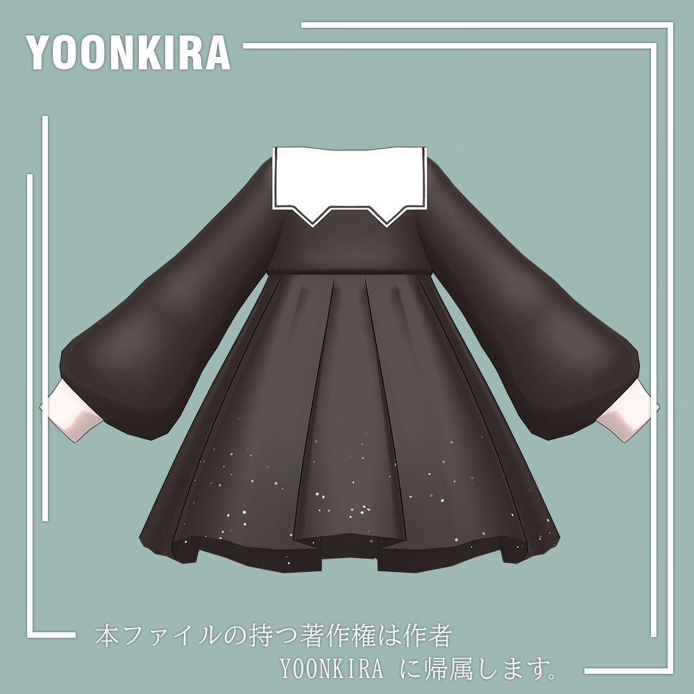 VRC想定】GF_Dress_for_Kipfel - YOONKIRA - BOOTH