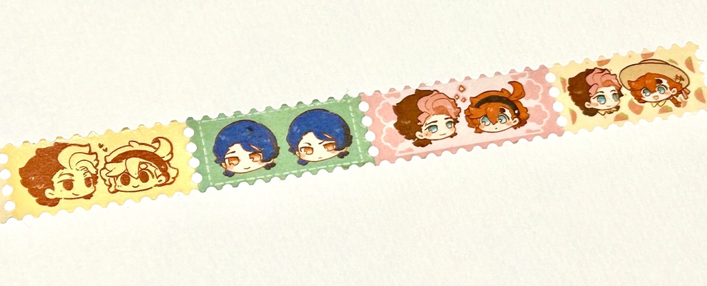 グエスレ、ラウのマスキングテープ