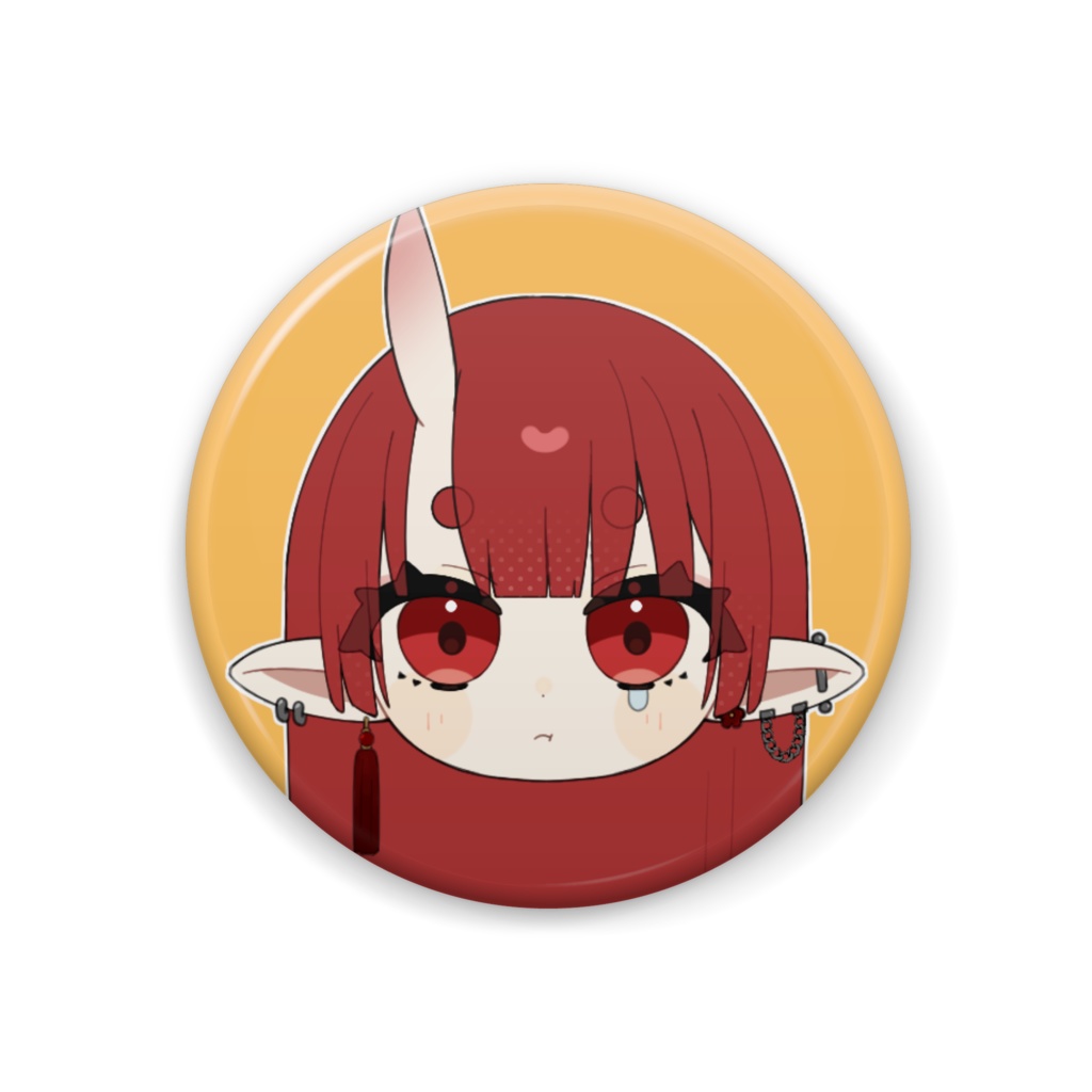 あかおにちゃん缶バッジ