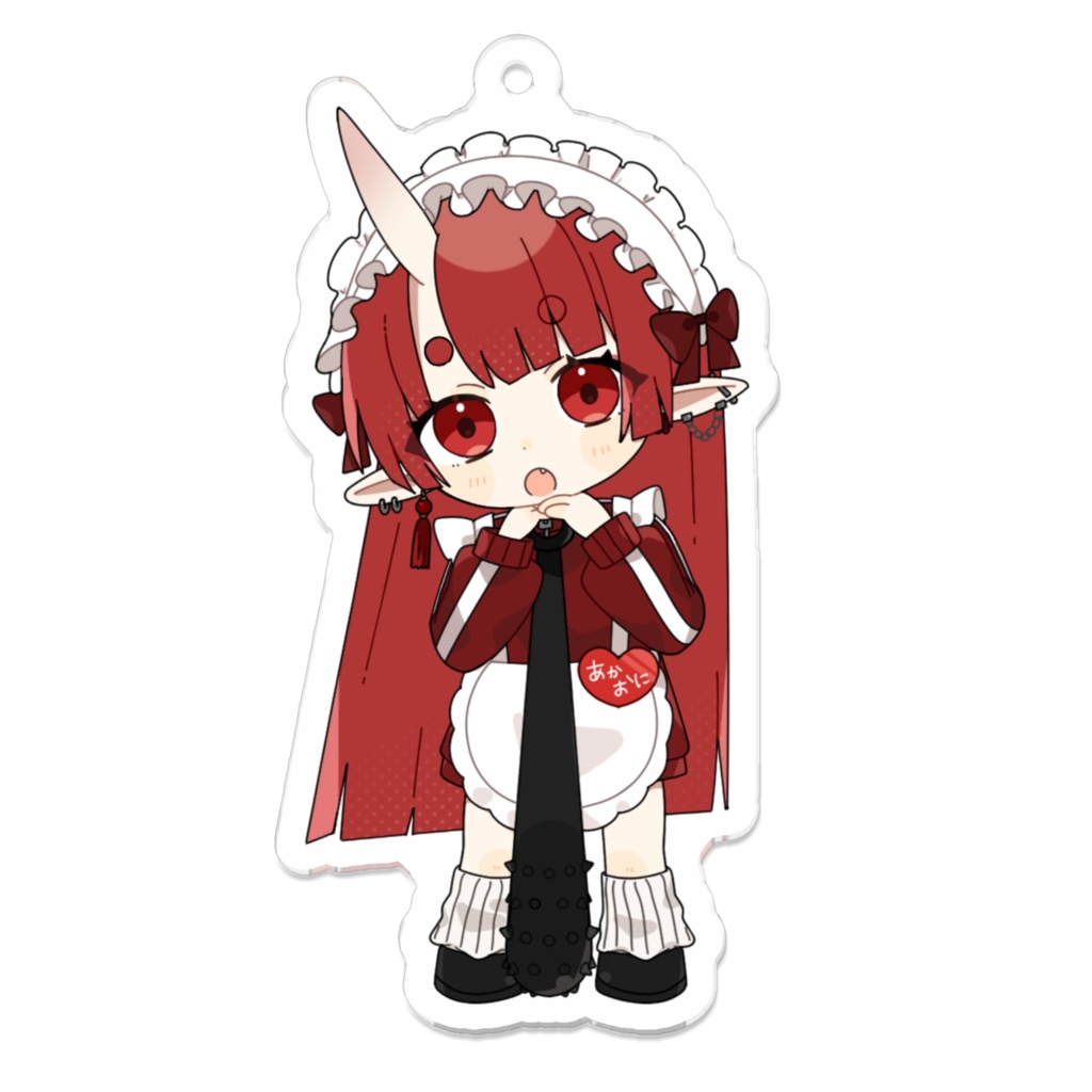 あかおにちゃんジャージメイドアクキー