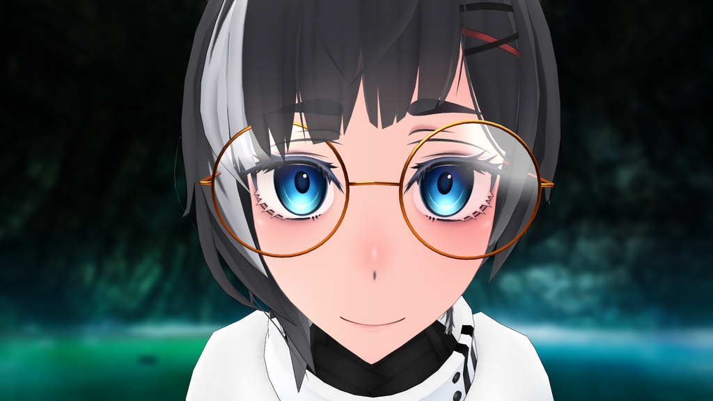 Valentine’s Day Heart Glasses (心メガネ アクセサリー)【VRChat】