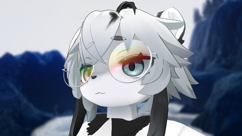 Valentine’s Day Heart Glasses (心メガネ アクセサリー)【VRChat】