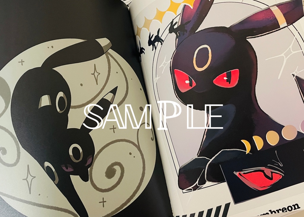 月光記録【ブラッキーイラスト本】