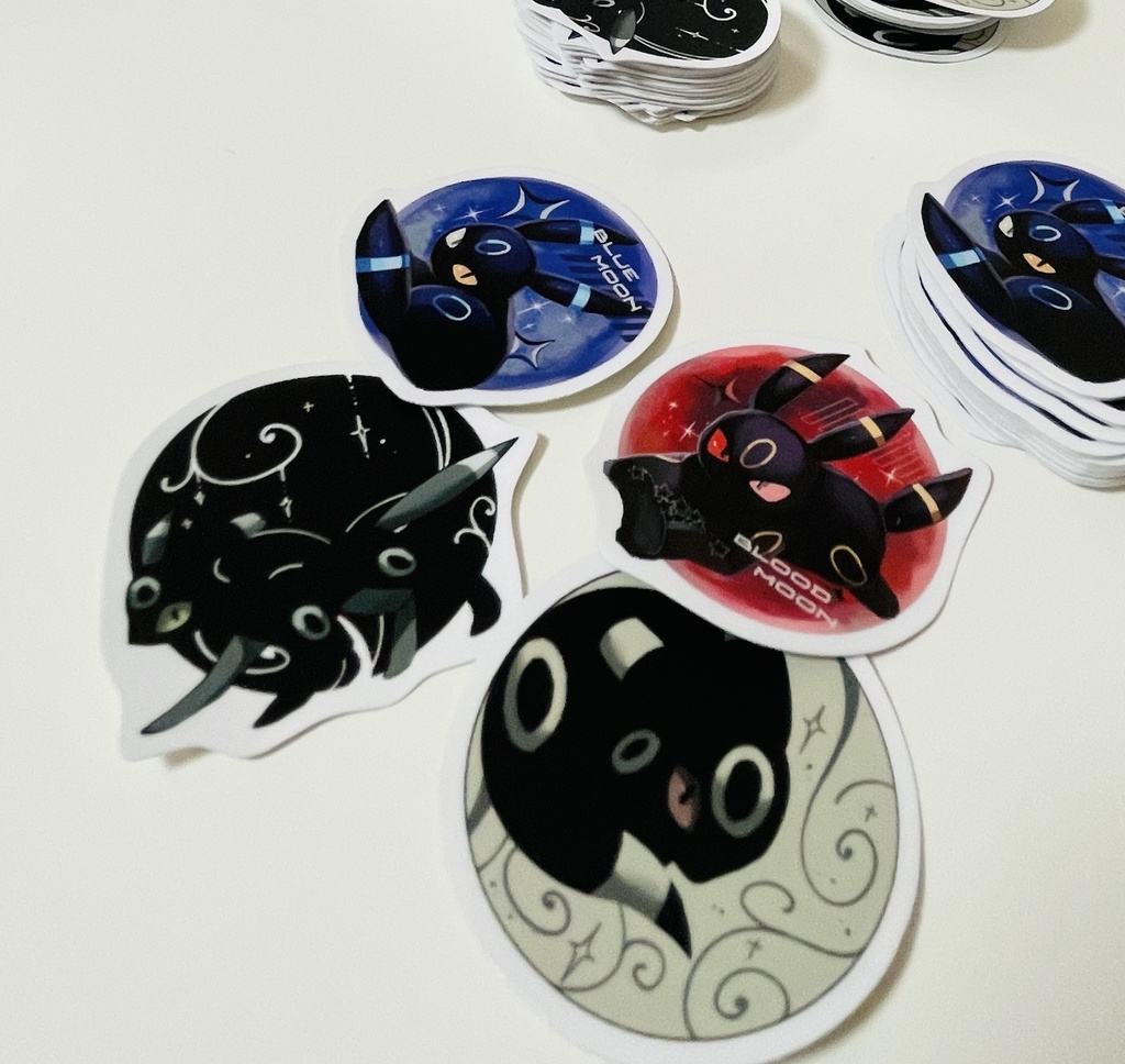 月色ステッカーセット