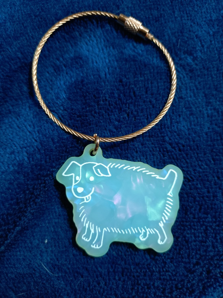 《記名配送》グアバアクリルキーホルダー