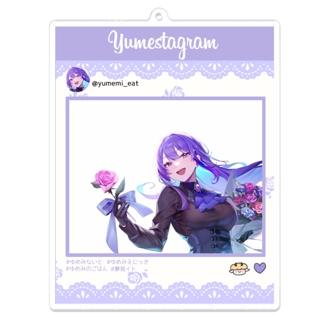 夢見イト Half Anniversary アクキー(100×100mm)