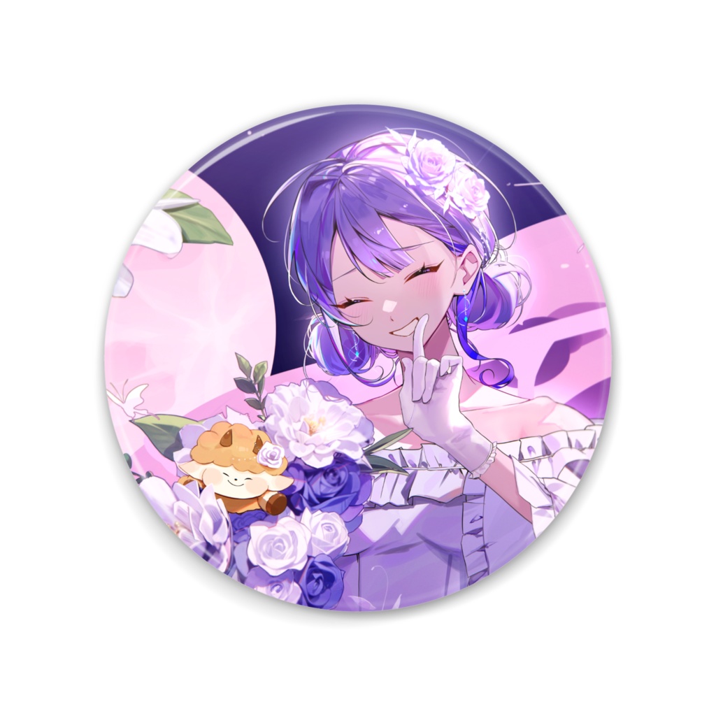 1周年記念缶ミラー A 