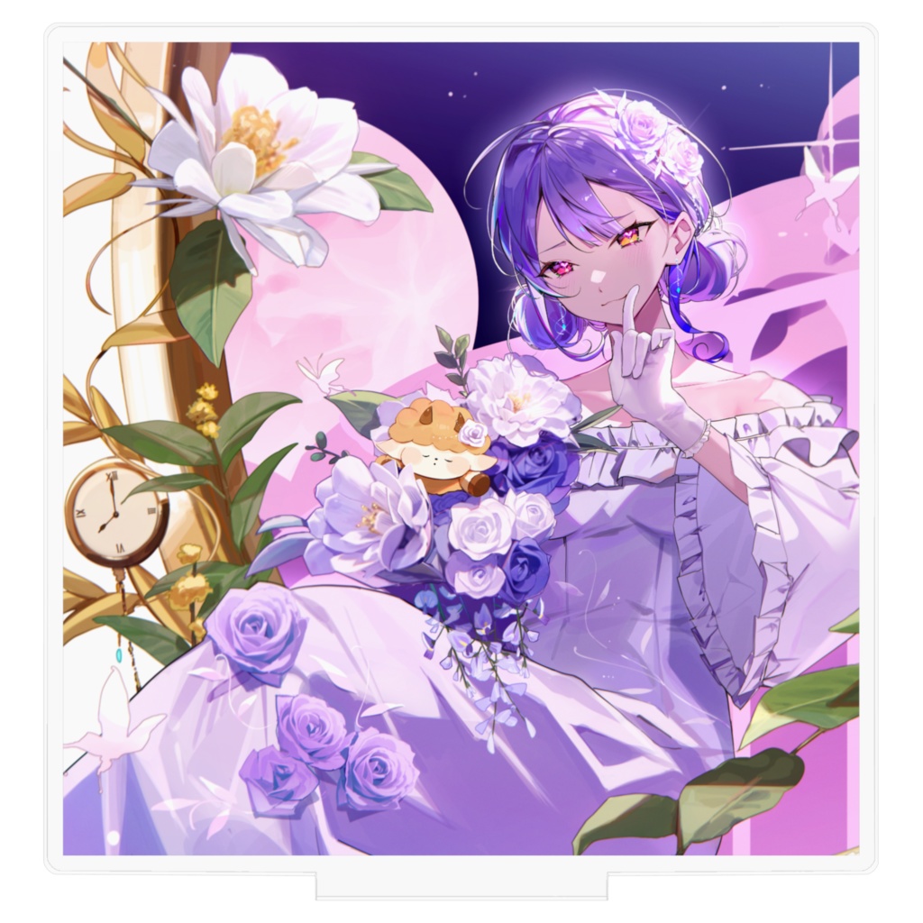 1周年記念アクリルスタンド(100×100mm) D