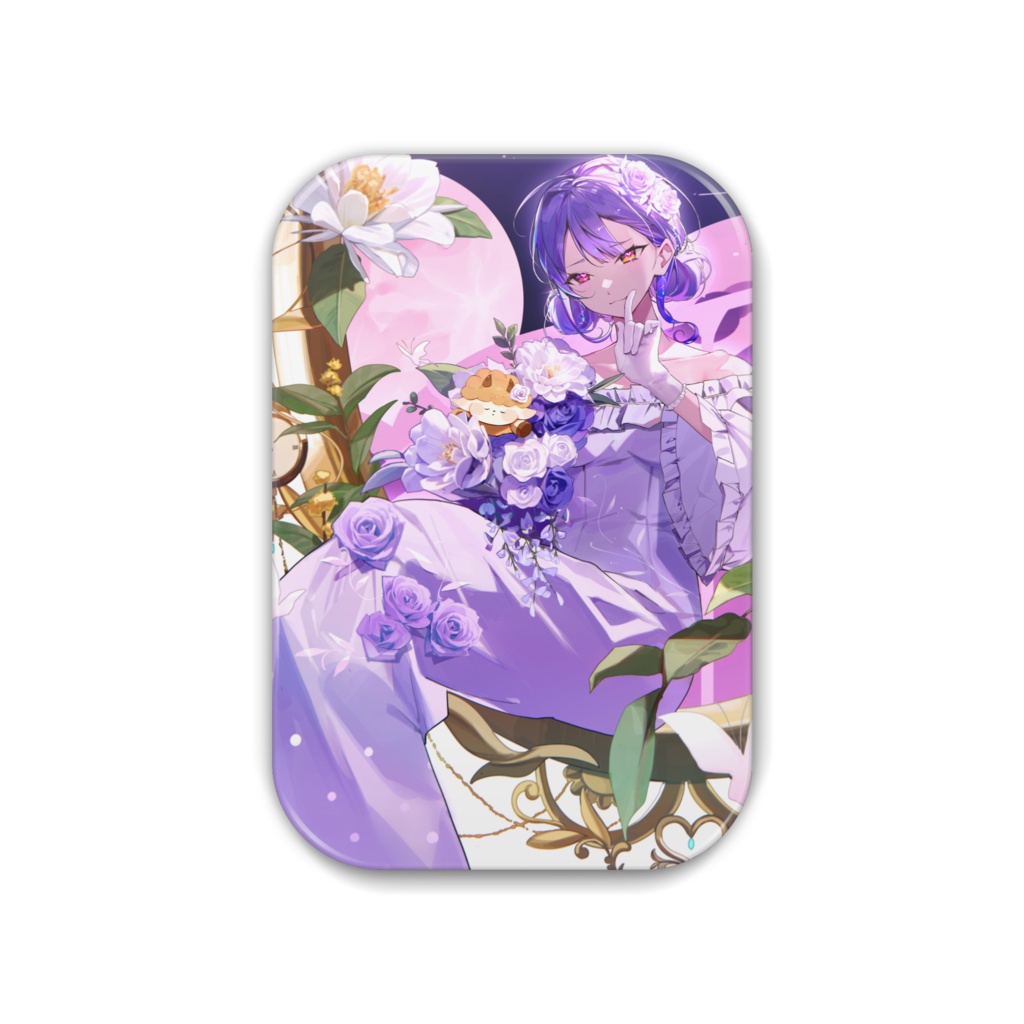 1周年記念缶バッジ D