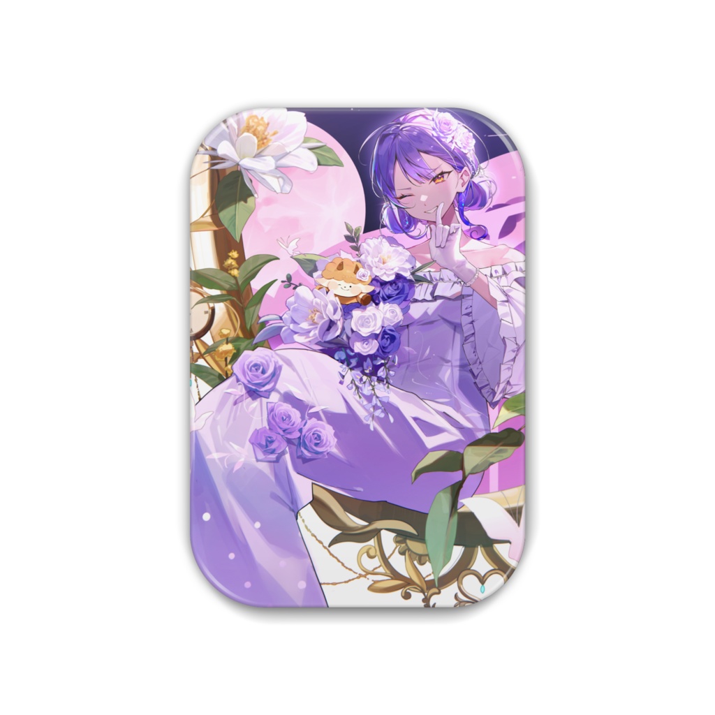 1周年記念缶バッジ E